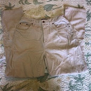 Tan corduroy pants